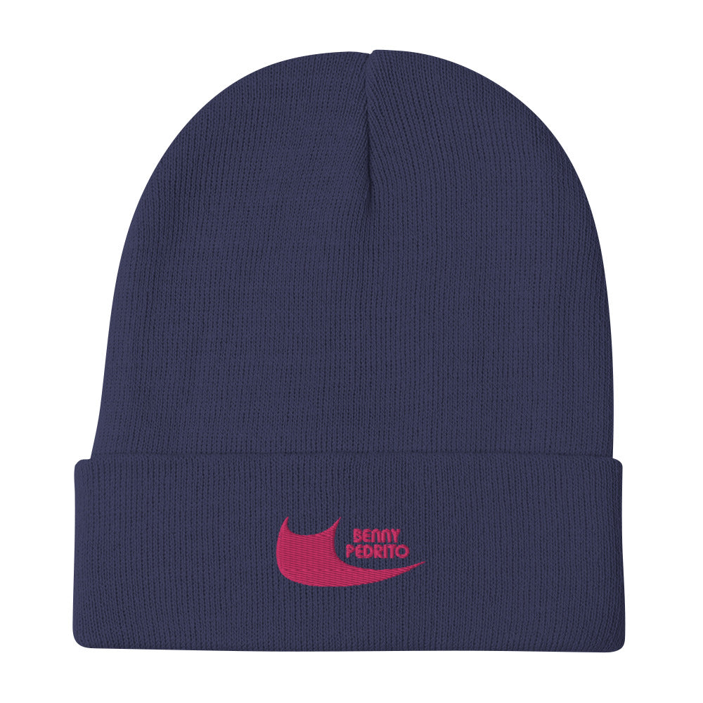 Bestickte Beanie Wintermütze